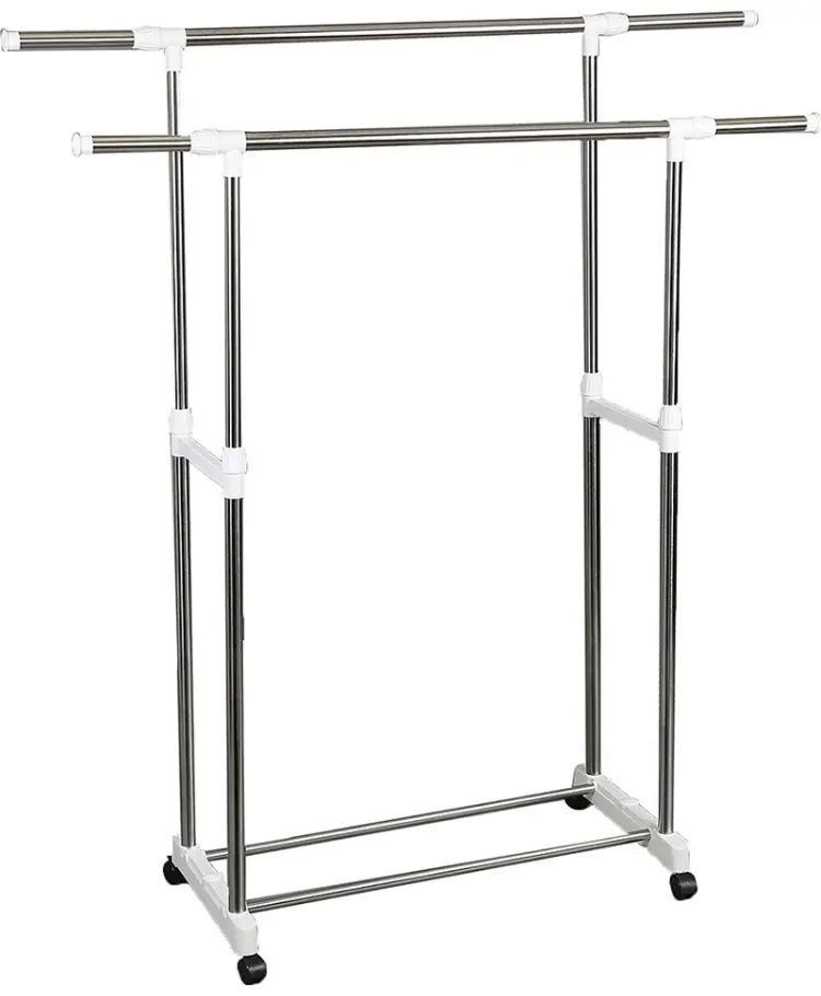 Vannashop Вешалка напольная металл, 43x160 см, гардеробка купить,NaN