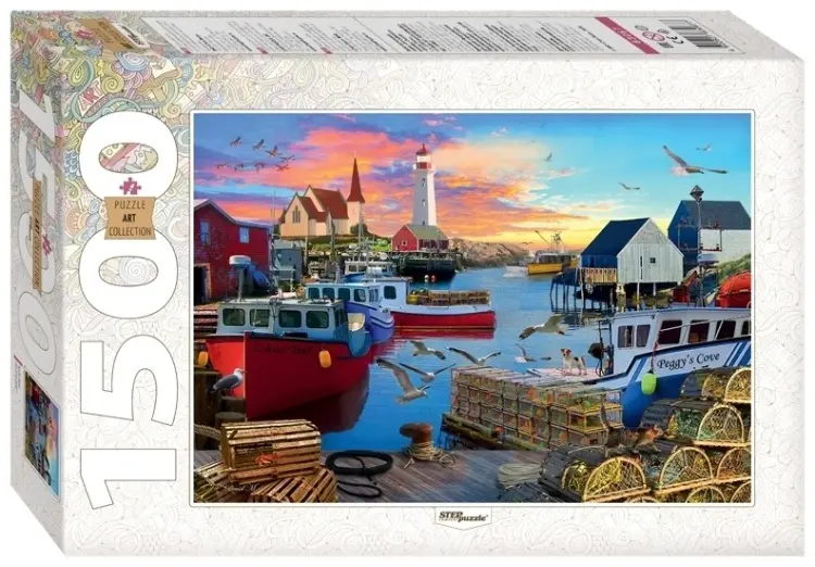Пазл 1000дет Бухта Пегги, Step Puzzle купить,NaN