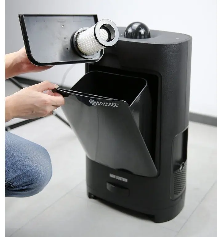 Пылесос Stylance hair dustbin черный купить,NaN