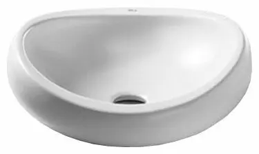Раковина накладная 45 см Roca 7327225000 URBI 45 купить,NaN