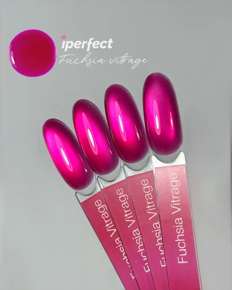 Iperfect гель-лак vitrage color Fuchsia глянцевое 10 мл купить,NaN