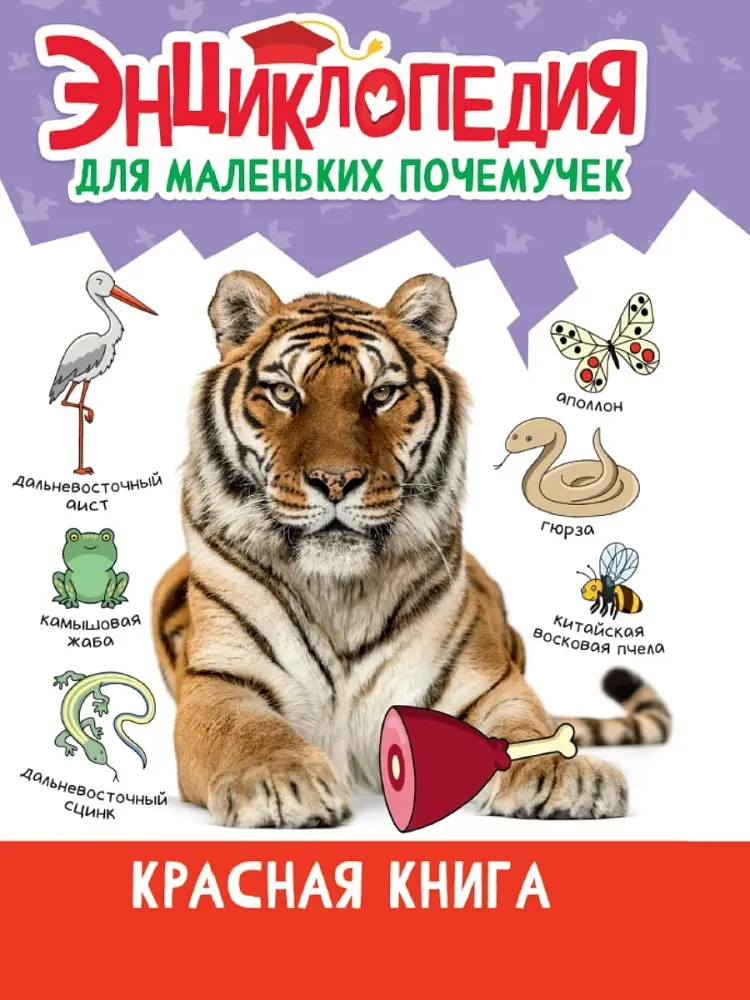 Книга Без автора: Энциклопедия для маленьких почемучек. Красная книга купить,NaN