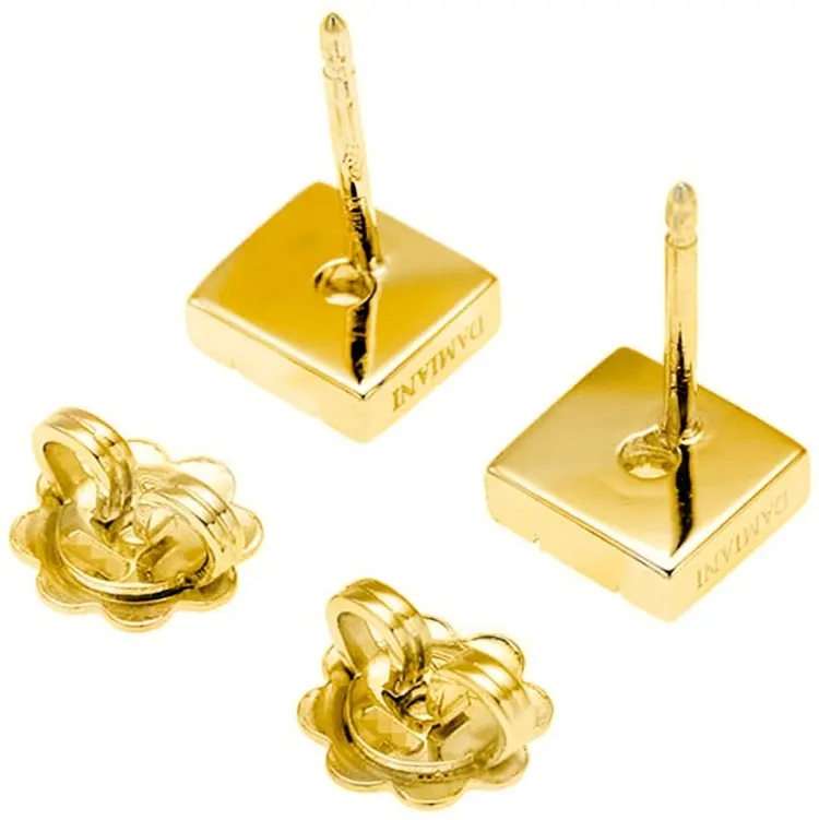 Серьги Damiani 14494 вес 4 г золото, бриллиант купить,NaN