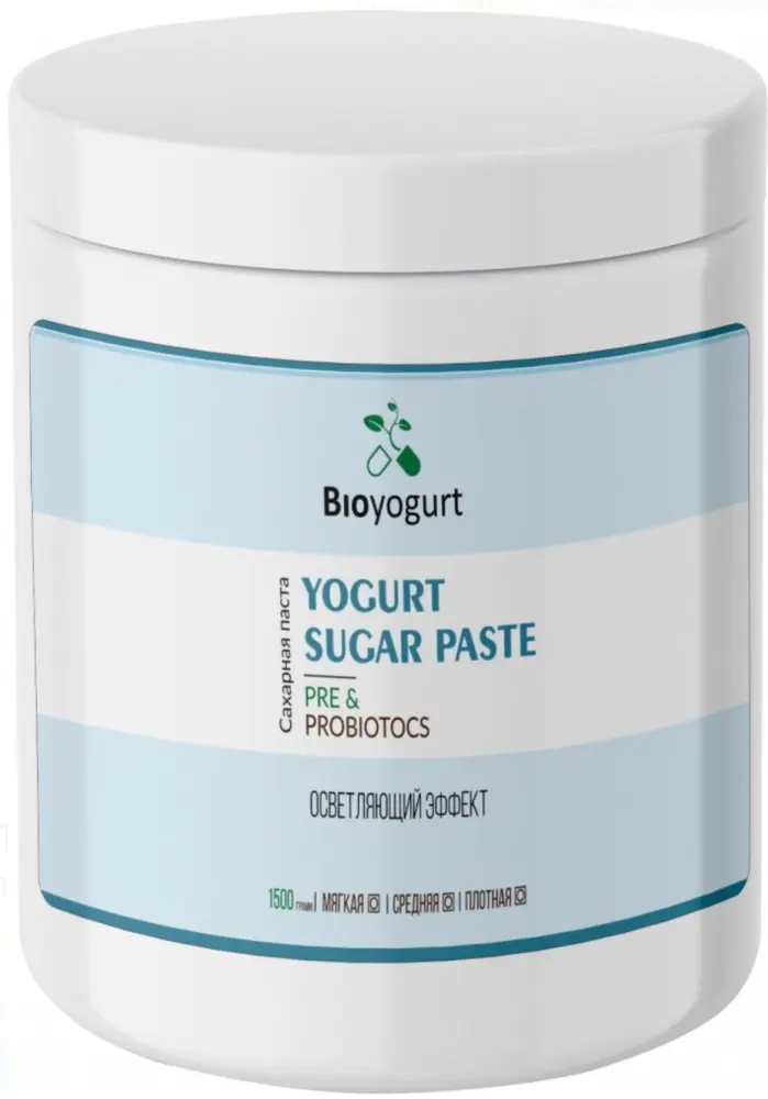 Bioyogurt Yogurt Sugar Осветляющий эффект паста, средняя 1500 г купить,NaN