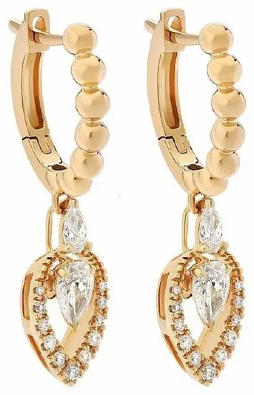 Серьги Casato 1666 вес 3.97 г золото, бриллиант купить,1696000