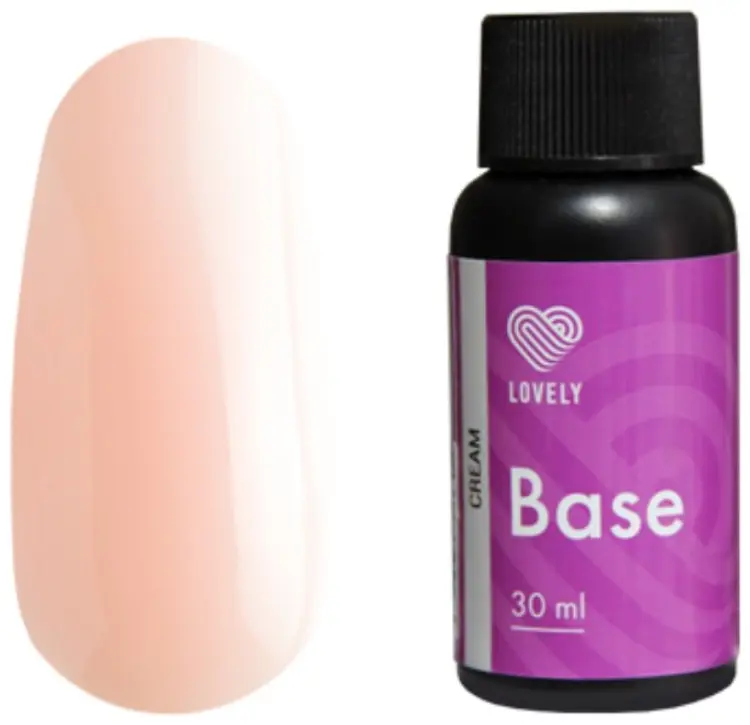 Lovely базовое покрытие Base Cream глянцевое 30 мл купить,NaN