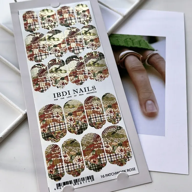IBDI Nails пленки 16 PATCWORK ROSE 1 шт купить,NaN
