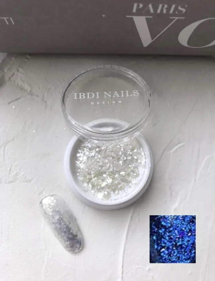 IBDI Nails пигменты SNOW BLUE 1 шт купить,NaN
