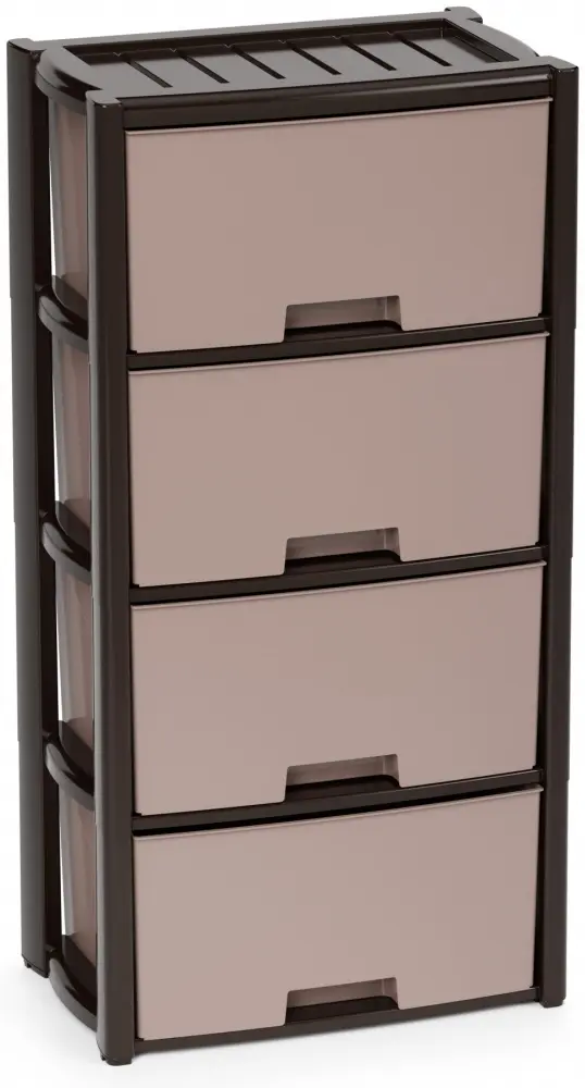 Детский комод Альтернатива Колорит, 47.5x30x94 см, коричневый, светло-коричневый купить,NaN