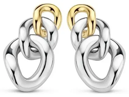 Серьги Tirisi TM7054(2T) вес 2.12 г золото, серебро, без вставок купить,397500