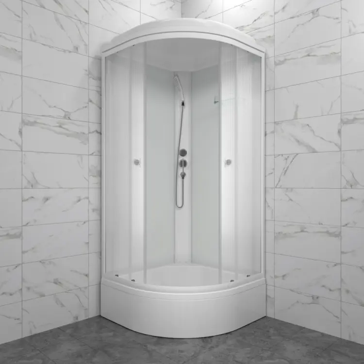 Душевая кабина Triton White House "Лайт 100*100 В", 231.5х100 см, средний поддон купить,NaN