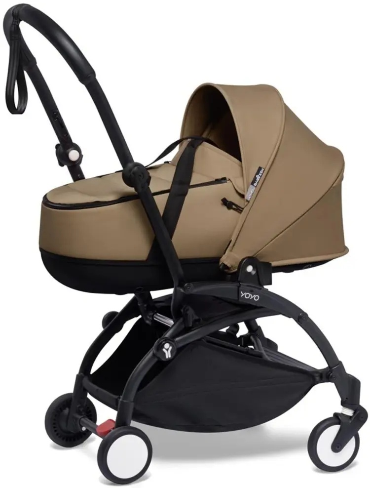 Коляска универсальная 2 в 1 Stokke YOYO3 646407/646002/595408, черный, темно-бежевый