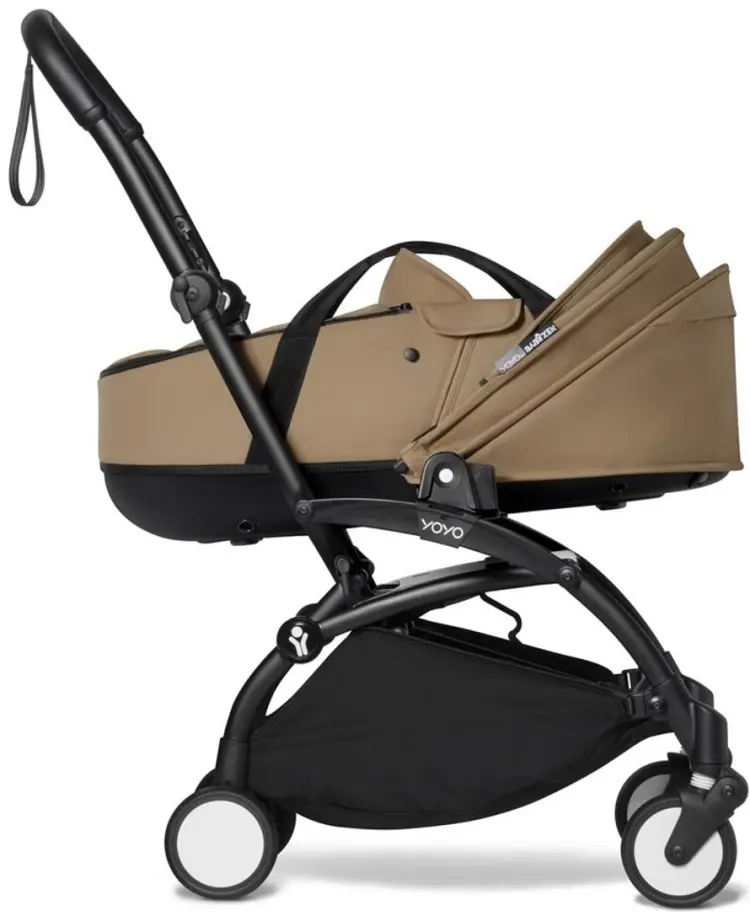 Коляска универсальная 2 в 1 Stokke YOYO3 646407/646002/595408, черный, темно-бежевый