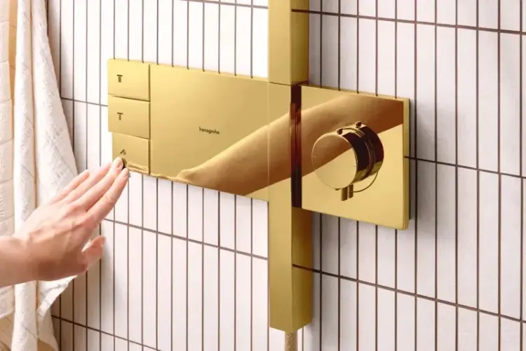 Hansgrohe душевой набор (гарнитур) Raindance Alive Q Showerpipe 24591990, латунь