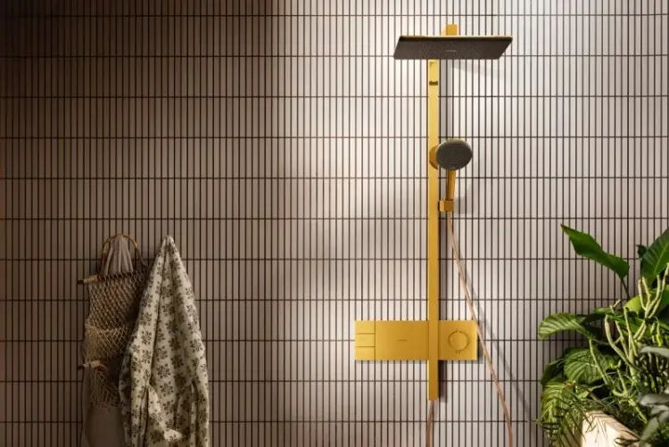 Hansgrohe душевой набор (гарнитур) Raindance Alive Q Showerpipe 24591990, латунь