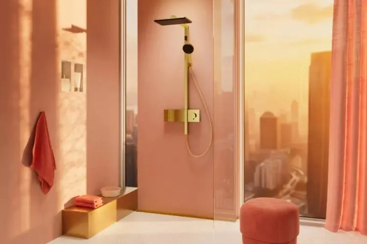 Hansgrohe душевой набор (гарнитур) Raindance Alive Q Showerpipe 24591990, латунь