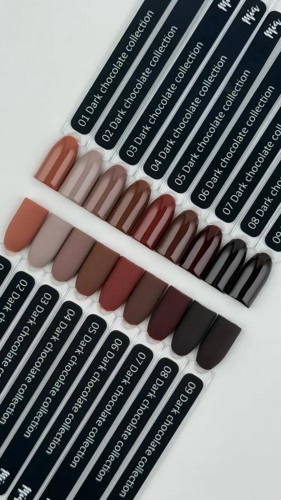 Mia гель-лак Dark chocolate 05 камуфлирующее 10 мл купить,NaN