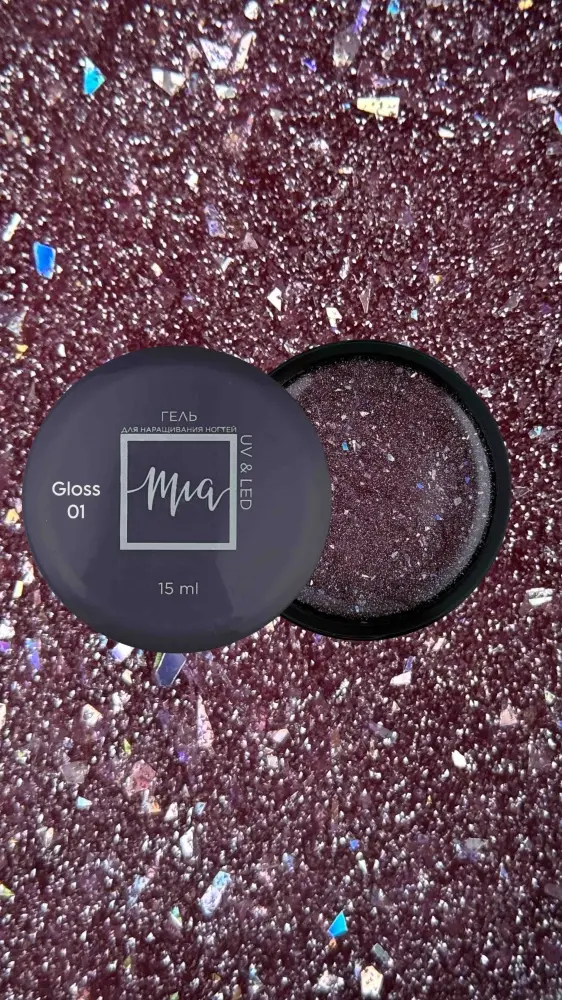Mia гель Gloss gel 01 15 мл купить,NaN
