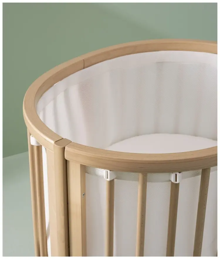 Сетчатый бортик для кровати Stokke Sleepi Bed Mesh Liner 598701, белый