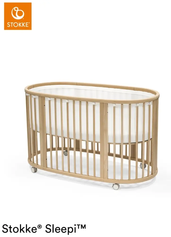 Сетчатый бортик для кровати Stokke Sleepi Bed Mesh Liner 598701, белый