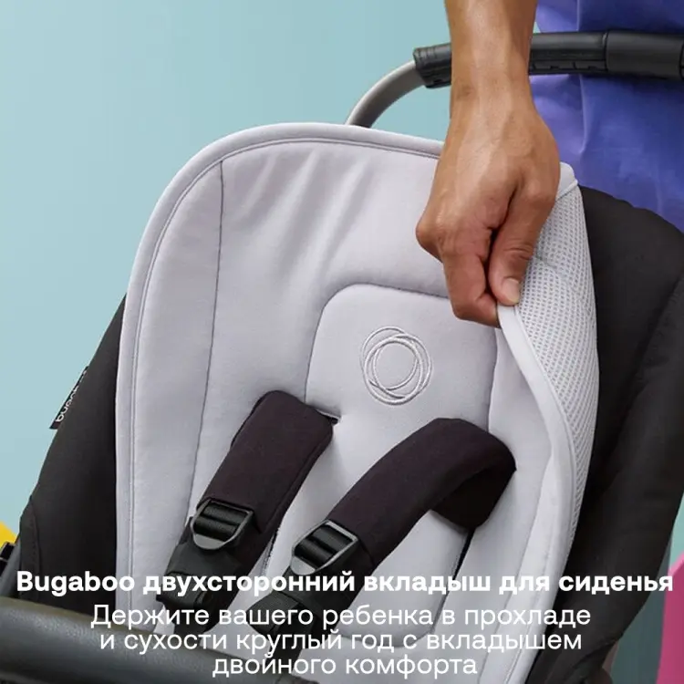 Вкладыш для коляски Bugaboo красный купить,NaN