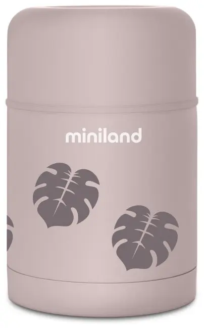 Термос Miniland Terra Thermos 89446 600 мл, металл, розовый купить,NaN