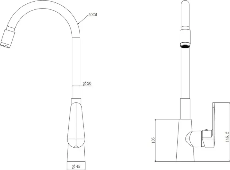 Смеситель ESKO Snake K48GLW, PPA, цвет белый, золотой - ForteMarket Смеситель ESKO Snake K48GLW, PPA, цвет белый, золотой купить,63800