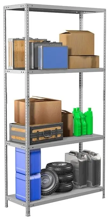 Стеллаж складской Промет MS Standart S24099244402, 100x40x200 см купить,NaN