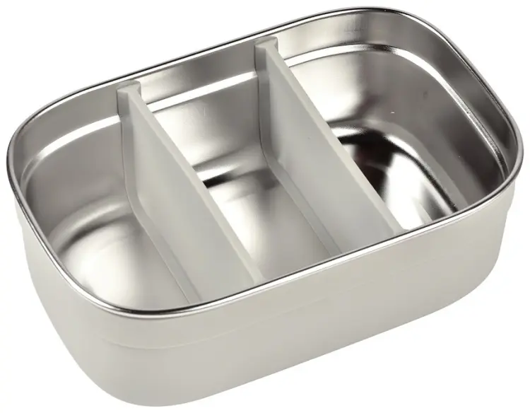 Контейнер Beaba BOITE REPAS INOX GRIS V/D ROSE 914002 , металл, розовый