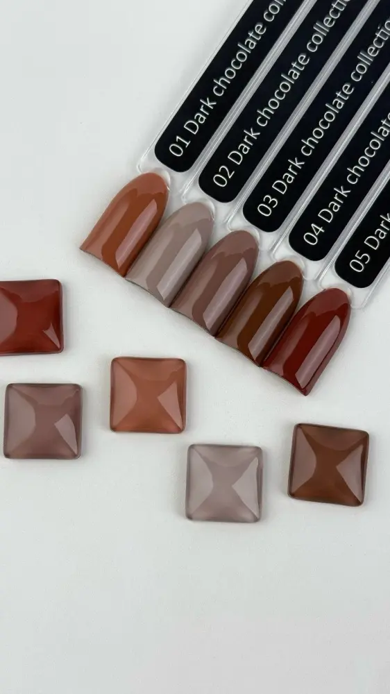 Mia гель-лак Dark chocolate 01 камуфлирующее 10 мл купить,NaN