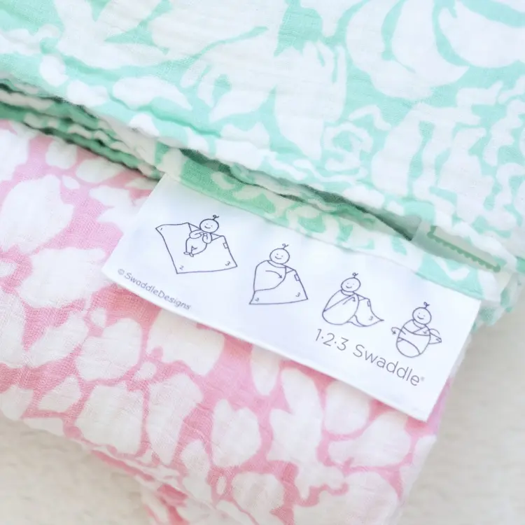Пеленка текстильная Swaddle Designs Swaddling Blanket SD-454SC, 1 шт, 118x118 см купить,NaN