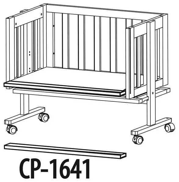 Micuna вставка к кроватке CP-1641 WHITE, массив дерева, белый купить,NaN