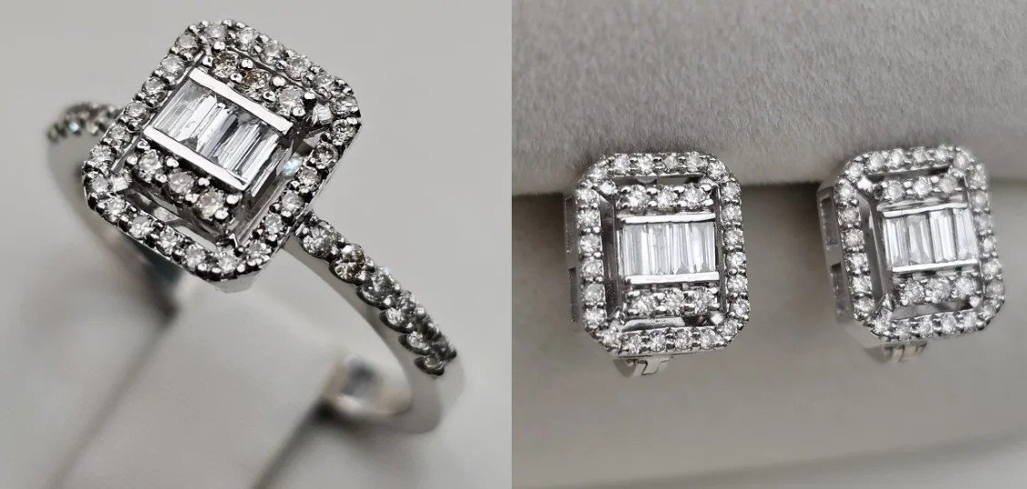 Комплект Deimantas 112108120 16,5р 0,35ct 0,52ct. купить,NaN