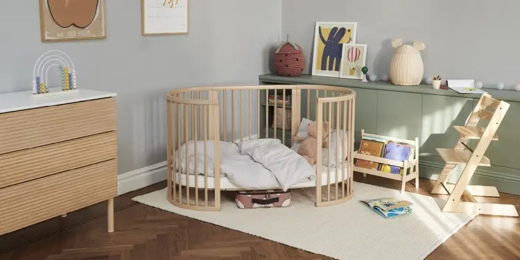 Кроватка-трансформер Stokke V3 591403, для детей от 0 до 3-х лет без функции качания купить,NaN