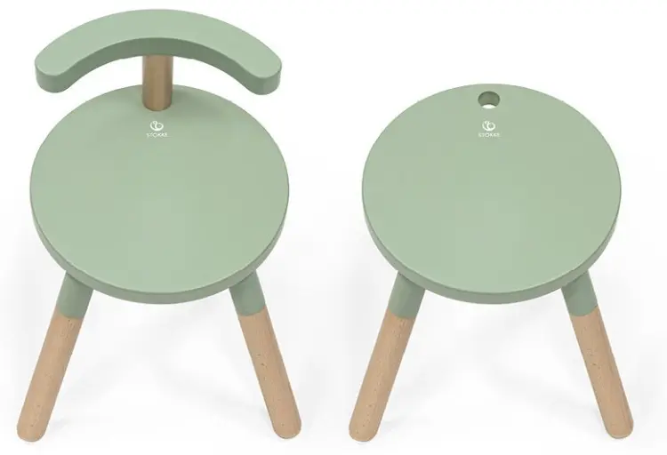 Растущий стульчик Stokke 627103 , МДФ, металл, массив дерева, 35x35x42 см, зеленый - ForteMarket Растущий стульчик Stokke 627103 , МДФ, металл, массив дерева, 35x35x42 см, зеленый купить,NaN