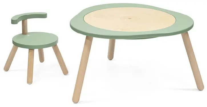 Растущий стульчик Stokke 627103 , МДФ, металл, массив дерева, 35x35x42 см, зеленый - ForteMarket Растущий стульчик Stokke 627103 , МДФ, металл, массив дерева, 35x35x42 см, зеленый купить,NaN