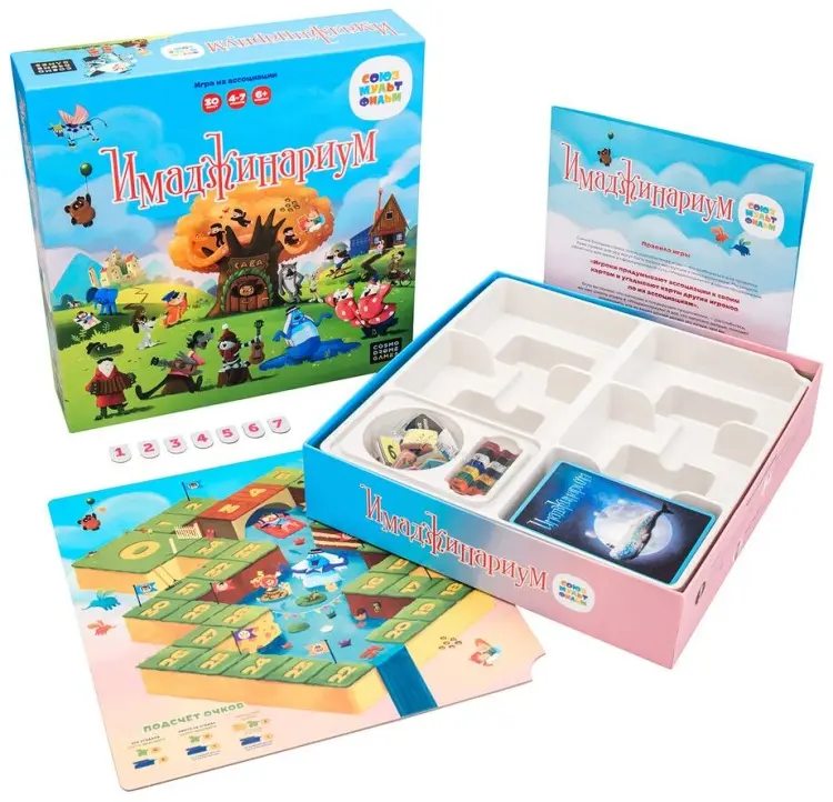Настольная игра Cosmodrome Games Имаджинариум Союзмульт купить,NaN