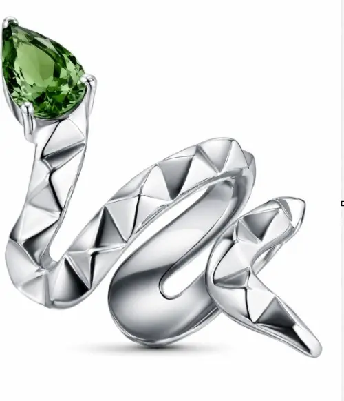 Кафф Geoma Jewelry 28201 вес 2.67 г серебро, турмалин купить,NaN