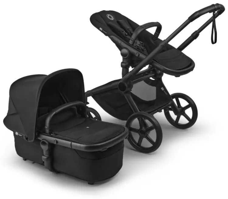 Коляска универсальная 2 в 1 Bugaboo 100051131, черный купить,NaN