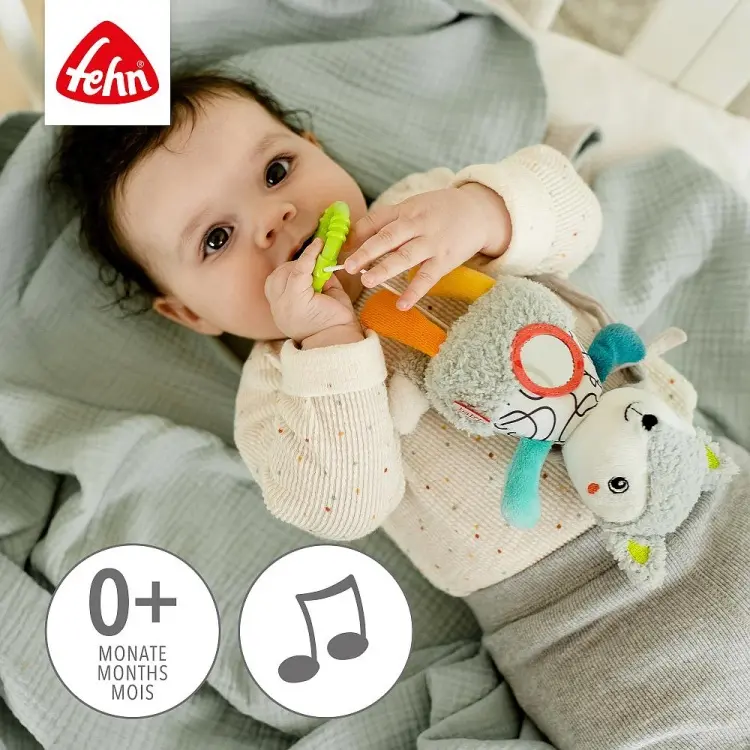 Музыкальная игрушка Fehn подвеска Лисичка купить,NaN
