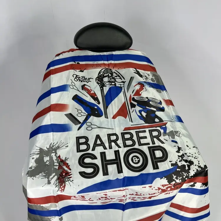 Barber Shop пеньюар белый, синий, красный купить,NaN