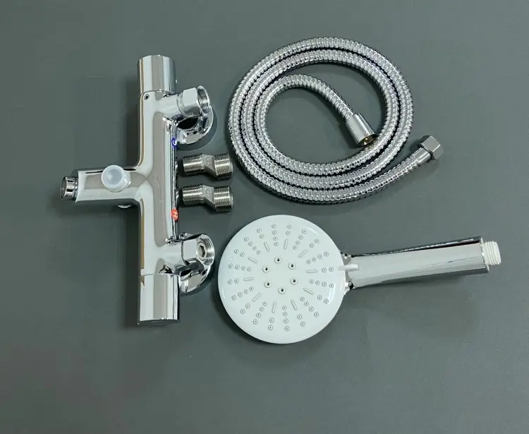 Смеситель для ванны Haiba HB60809, латунь, цвет хром купить,NaN