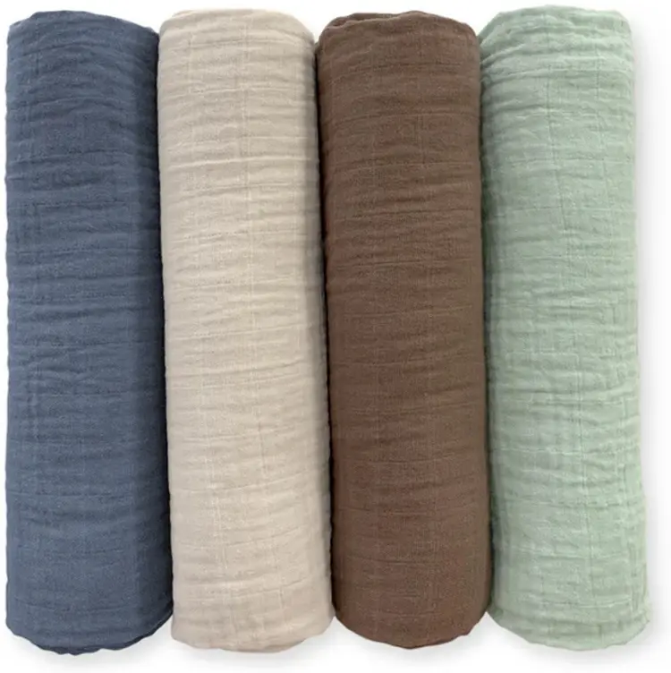 Пеленка текстильная Swaddle Designs Coastal SDM-1014-V15, 4 шт, 118x118 см купить,NaN
