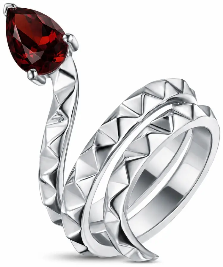 Кольцо Geoma Jewelry 27301 размер 15 вес 3.58 г серебро, гранат - ForteMarket Кольцо Geoma Jewelry 27301 размер 15 вес 3.58 г серебро, гранат купить,150000