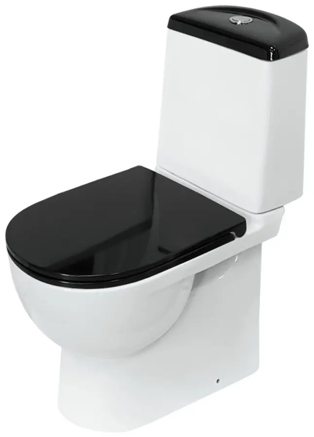 Sanita Luxe унитаз-компакт WC.CC/Best/2-DM/BLK.G/S1, санфарфор купить,NaN