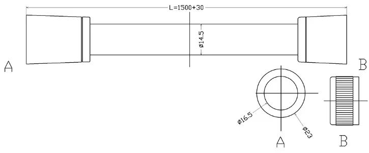 Шланг для душа Lemark пластик, 150 см, подключение 1/2x1/2 купить,NaN
