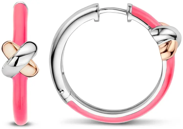 Серьги Tirisi TM7080FP(2P) вес 0.59 г серебро, золото, эмаль купить,NaN