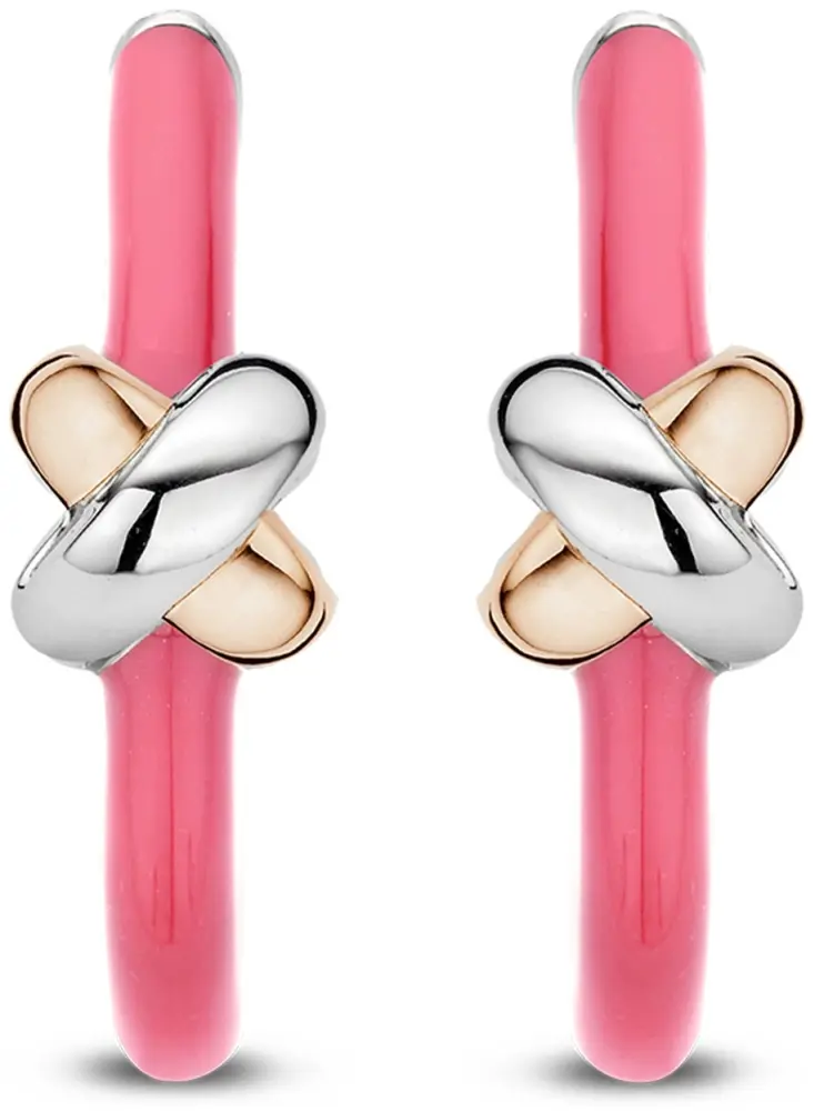 Серьги Tirisi TM7080FP(2P) вес 0.59 г серебро, золото, эмаль купить,NaN