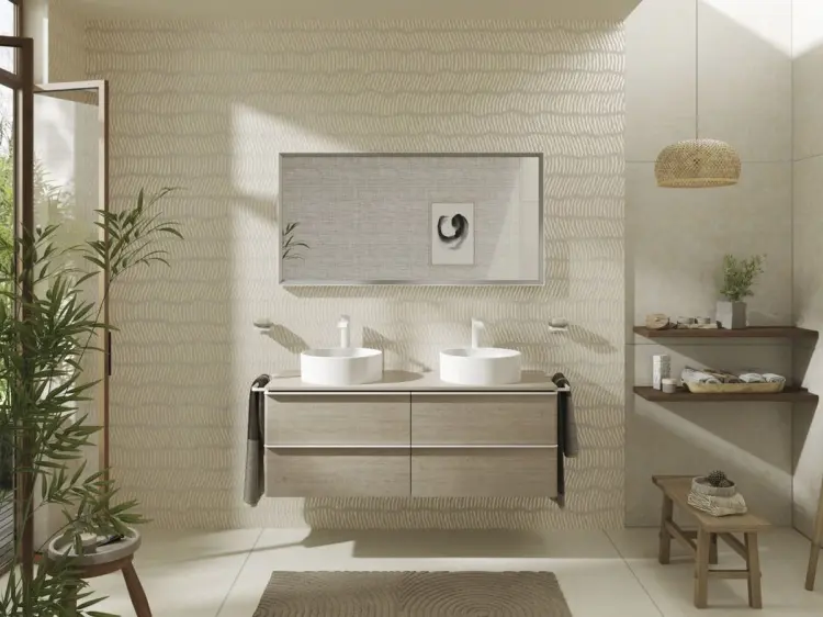 Раковина Hansgrohe Xuniva S 60164450 накладная круглая 40х40 см, фарфор