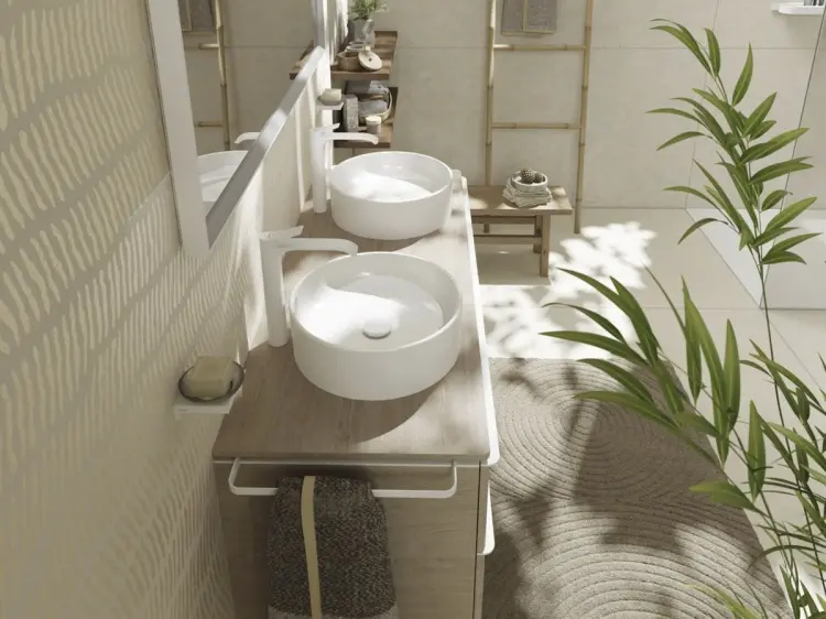 Раковина Hansgrohe Xuniva S 60164450 накладная круглая 40х40 см, фарфор